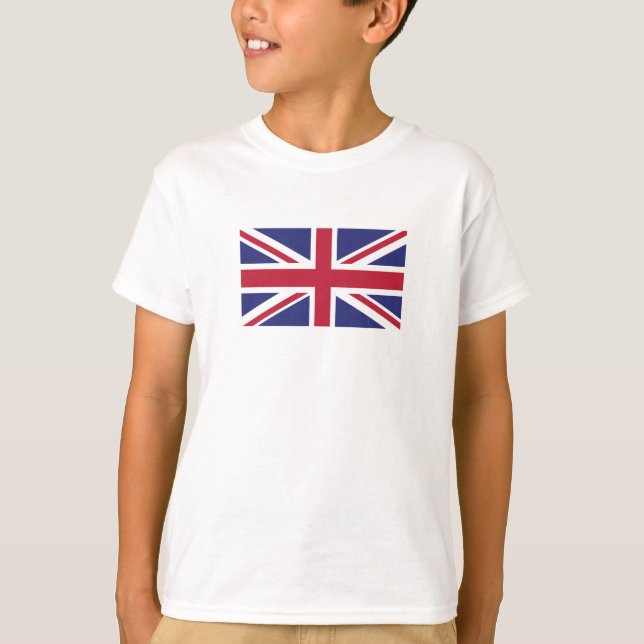 T-shirt Patriotic United Kingdom Flag (Frente)