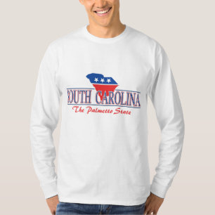 T-shirt patriótico de South Carolina