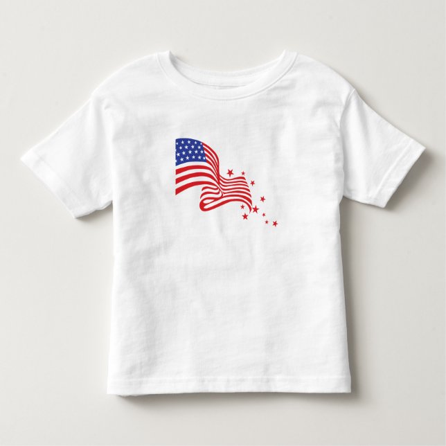 T-Shirt Patriótico Toddler (Frente)