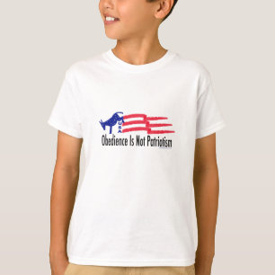 T-shirt Patriotismo da Obediência