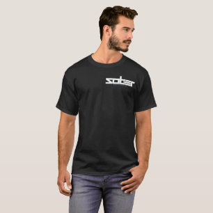 T-shirt Patrocinado por um vinte quatro sóbrios