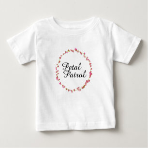 T-shirt Patrulha da pétala para os floristas