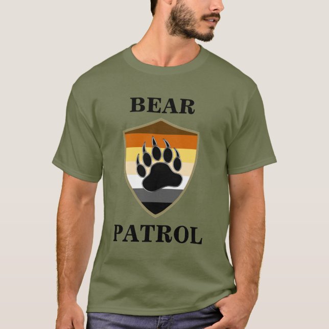 T-shirt Patrulha do Urso Orgulho Urso (Frente)