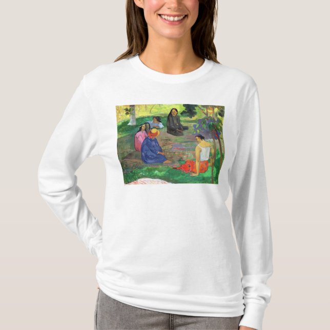 T-shirt Paul Gauguin | Les Parau Parau, ou conversação, (Frente)