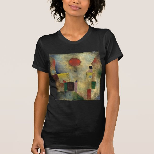 T-shirt Paul Klee Red Balloon (Frente)