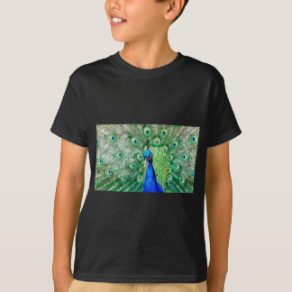 T-shirt Pavão verde