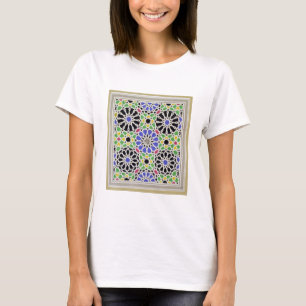 T-shirt Pavimento de mosaico no vestuario da sultão