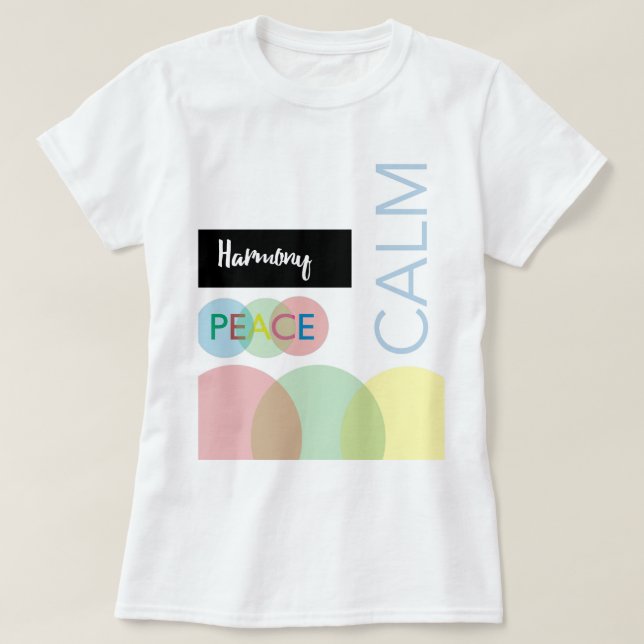 T-shirt Paz (Frente do Design)