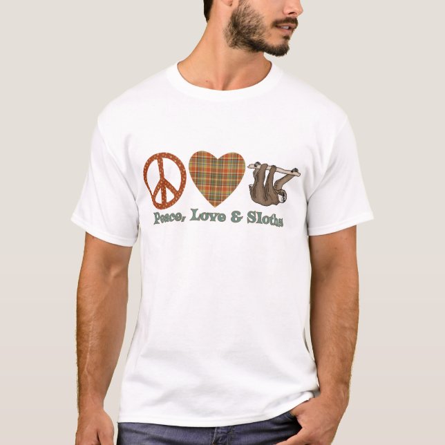 T-shirt Paz, Amor e Largura (Frente)