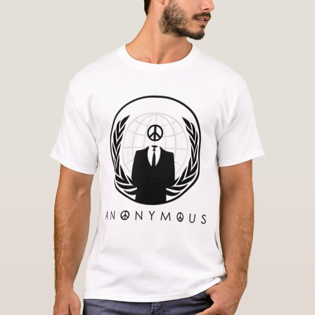 T-shirt Paz anónima (Frente)