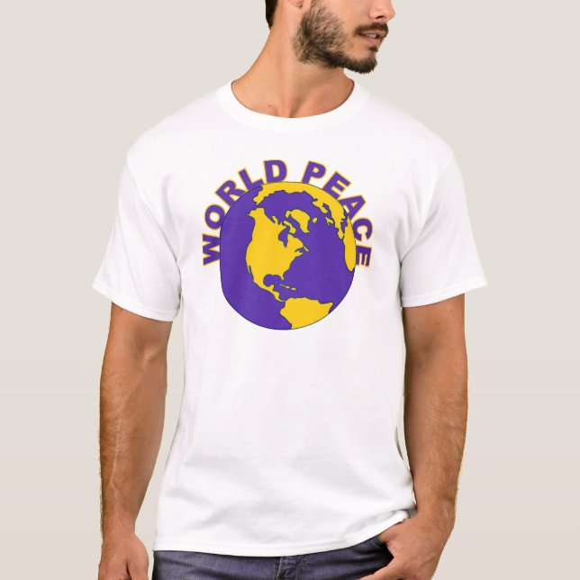 T-SHIRT PAZ DE MUNDO (Frente)