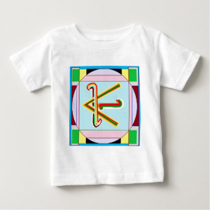 T-shirt Paz de Shanti isto é: Símbolo cura de Karuna Reiki