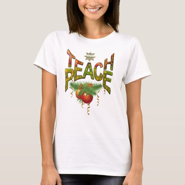 T-shirt Paz de Teach (Frente)