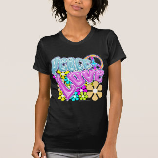 T-shirt Paz e amor