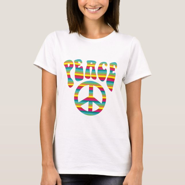 T-shirt Paz e Amor! (Frente)