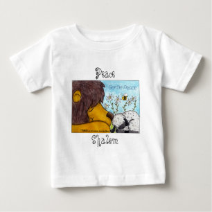 T-shirt Paz Gentil de Leão e Lamb