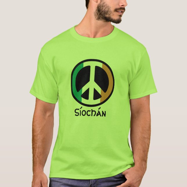 T-shirt Paz irlandesa (Frente)