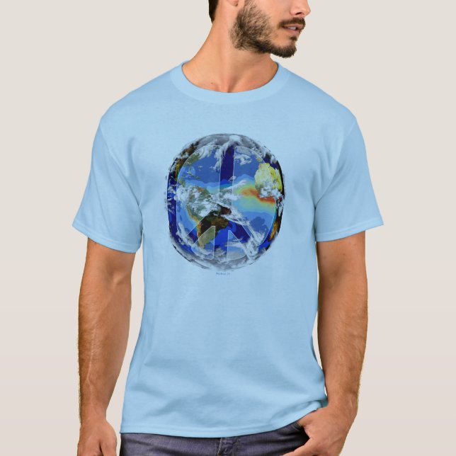 T-shirt Paz mundial (Frente)
