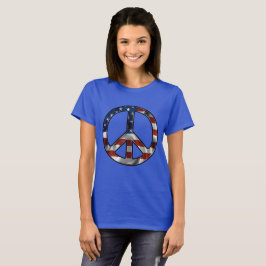 T-shirt Paz para a América