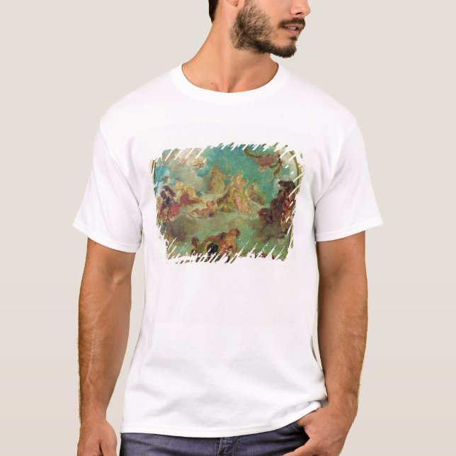 T-shirt Paz que desce à terra (Frente)
