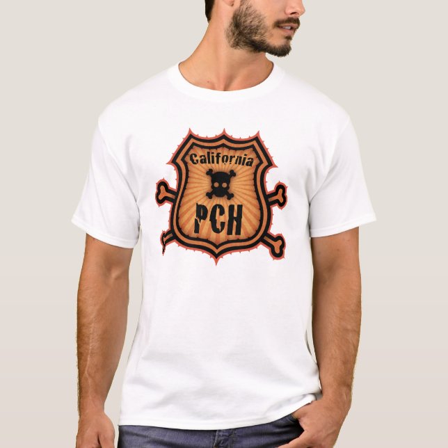 T-shirt PCH e Crossbones (Frente)