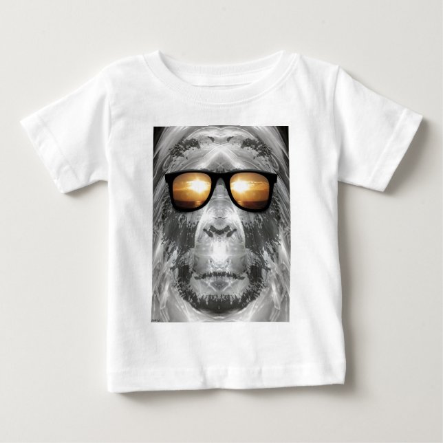 T-shirt Pé Grande Em Sombras (Frente)