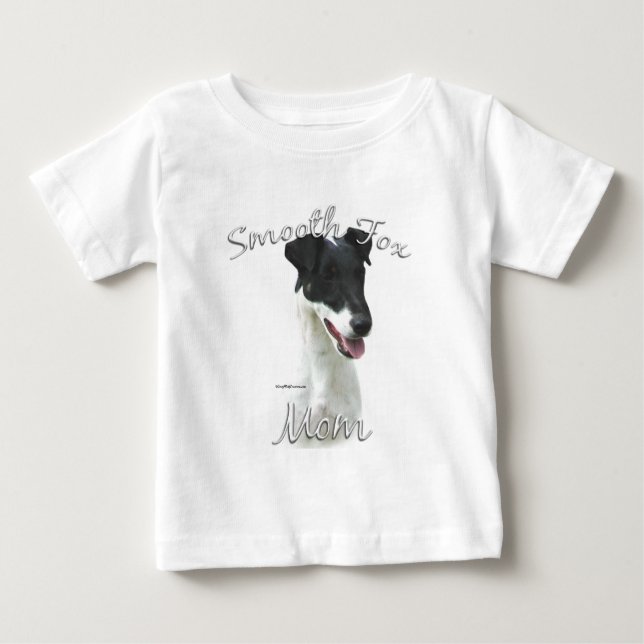 T-shirt Pé Suave Terrier Mãe 2 (Frente)