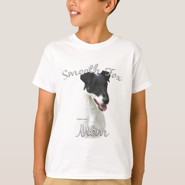 T-shirt Pé Suave Terrier Mãe 2 (Frente)