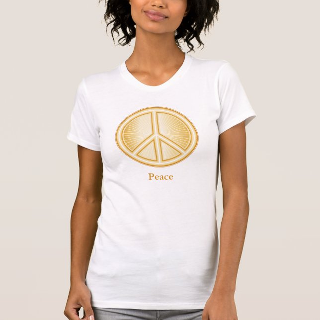 T-shirt Peace Mandala (Frente)