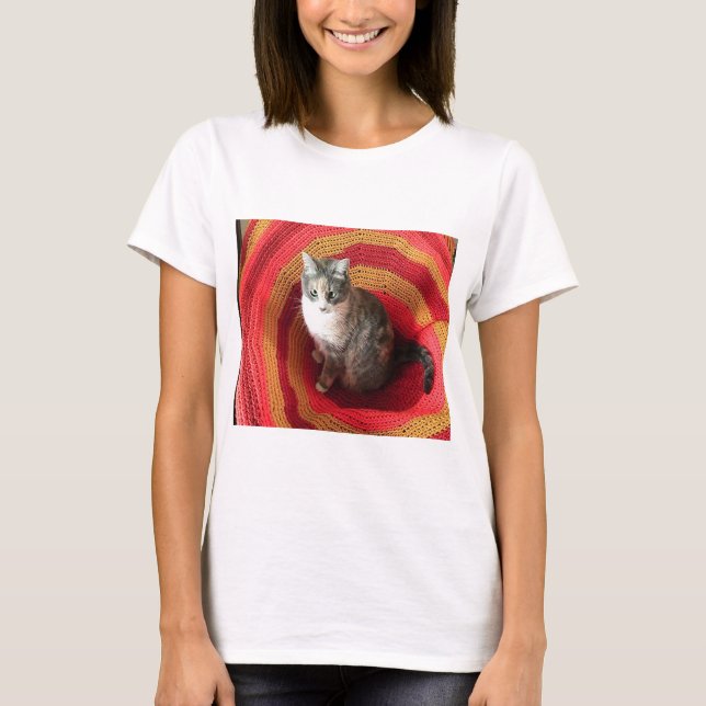T-shirt Pearl Cat no Afeganistão (Frente)