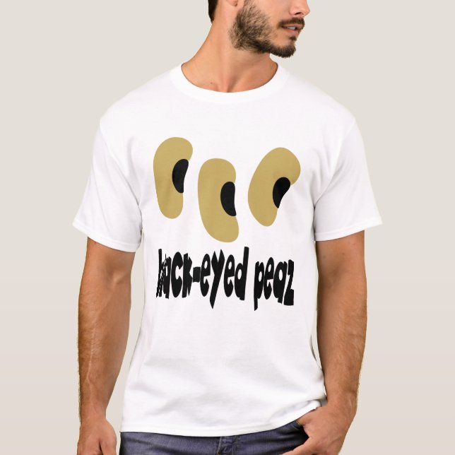 T-shirt Peaz de olhos pretos (Frente)