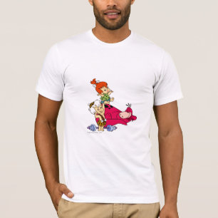 T-shirt PEBBLES™ e BAMM-BAMM™ e Playtime de Dino