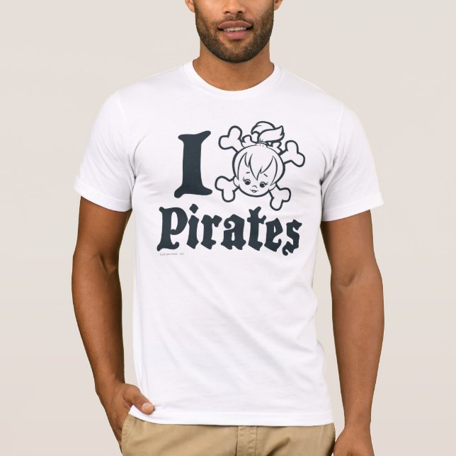 T-shirt PEBBLES™ O Pirata (Frente)