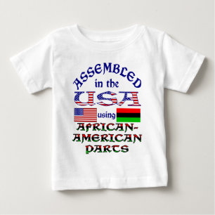 T-shirt Peças Afro-Americanas