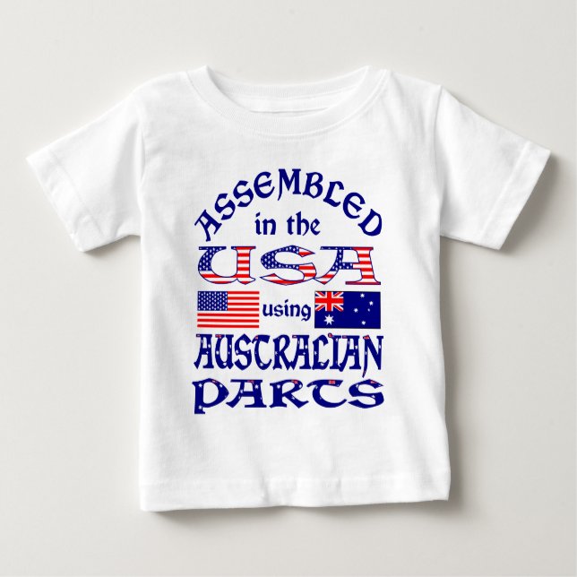 T-shirt Peças australianas (Frente)