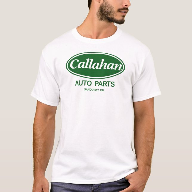 T-shirt Peças de automóvel de Callahan (Frente)