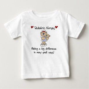 T-shirt pediatras e presentes das enfermeiras do
