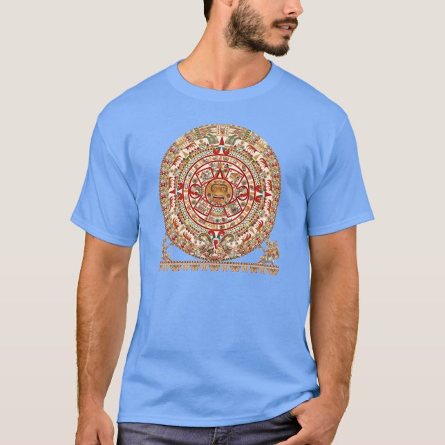 T-shirt Pedra de Tenochtitlan Sun (Frente)