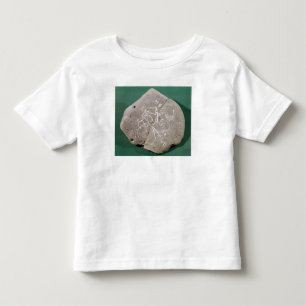 T-shirt Pedra inscreida com um caçador no deserto