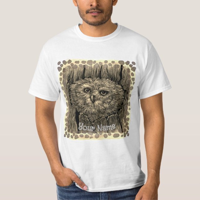T-Shirt Pêeper Owl (Frente)
