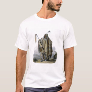 T-shirt Pehriska-Ruhpa, um Minatarre ou indiano