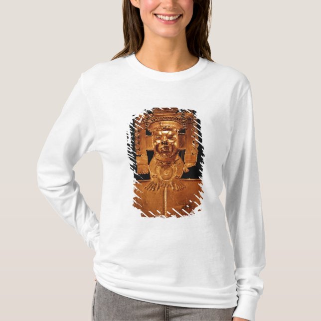 T-shirt Peitoral do deus Xipe Totec (Frente)