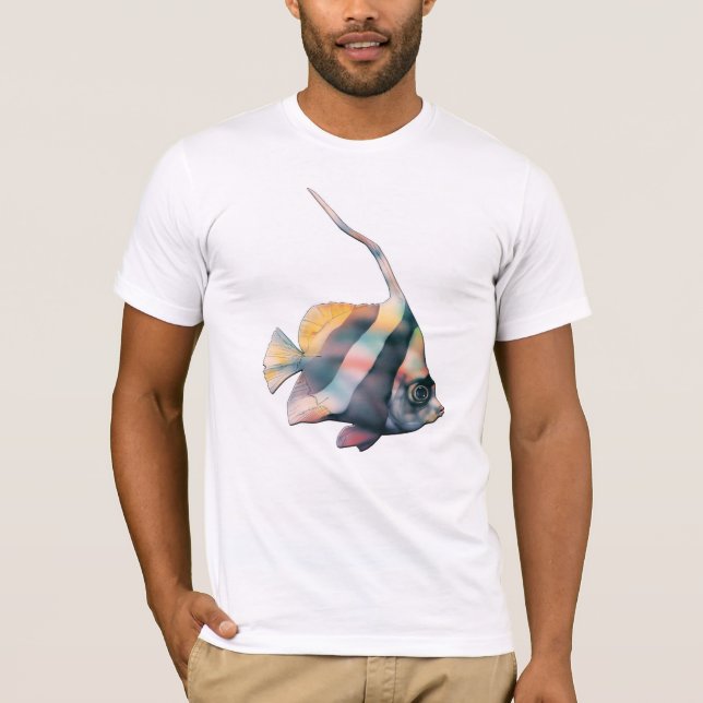T-shirt Peixes tropicais (Frente)