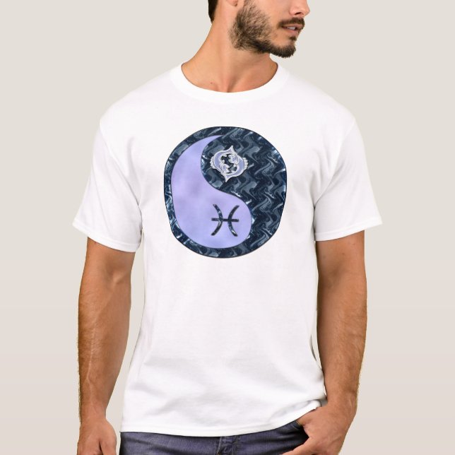 T-shirt Peixes Yin Yang (Frente)