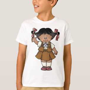T-shirt Pele da obscuridade da brownie
