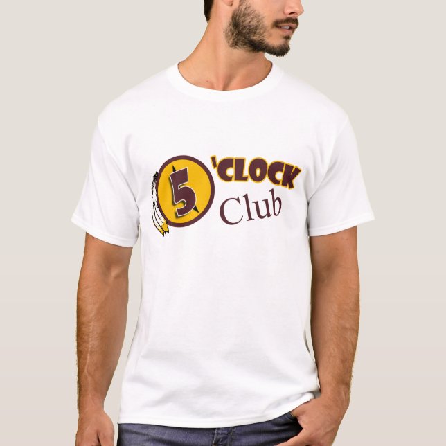 T-shirt Peles clube de 5 horas (Frente)