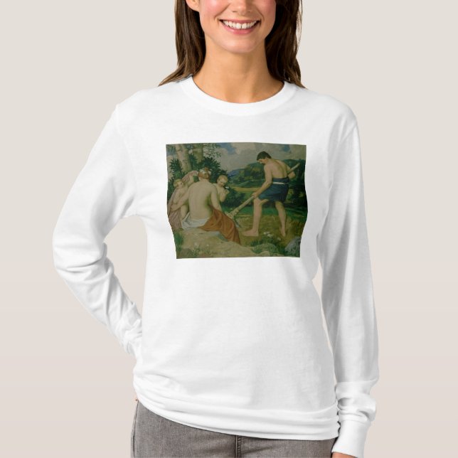 T-shirt Pelo suor de thy testa (Frente)