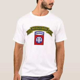 T-shirt Pelotões do cão do escuteiro