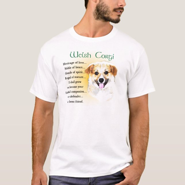 T-shirt Pembroke Welsh Corgi Gifts (Frente)