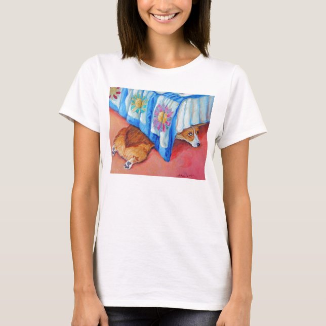 T-shirt Pembroke Welsh Corgi TShirt (Frente)